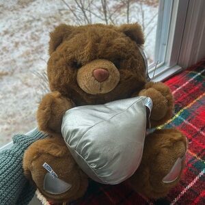 Vintage 1997 Hershey’s Kiss Teddy Bear, Tags Intact